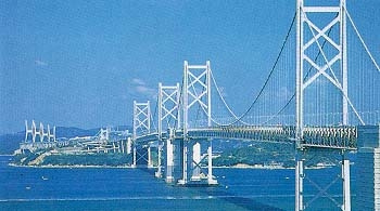 资料图:日本濑户大桥.