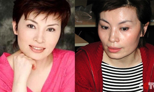 揭央视女主播素颜照 周涛李思思台前台后差异大 ...
