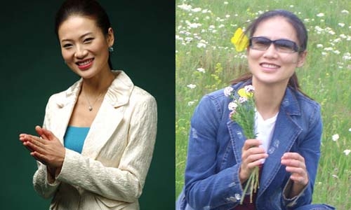 揭央视女主播素颜照 周涛李思思台前台后差异大 ...