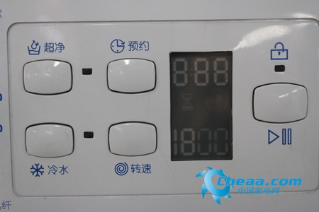 卡迪AQUA1000DF/1-66滚筒洗衣机控制面板