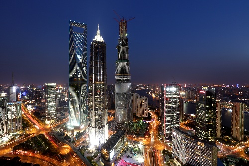 #(经济)(1)上海中心大厦突破500米-搜狐新闻