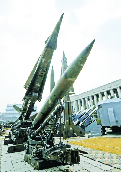 朝鲜飞毛腿导弹模型