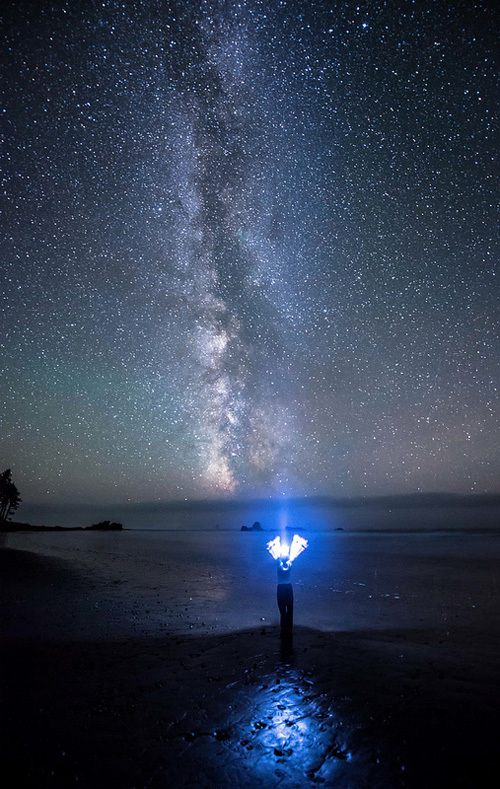 震撼人心的梦幻星空:自然馈赠的最好礼物(图)