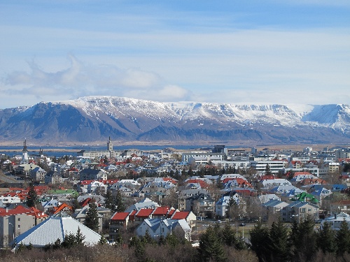 (国际)(1)冰岛首都雷克雅未克风光