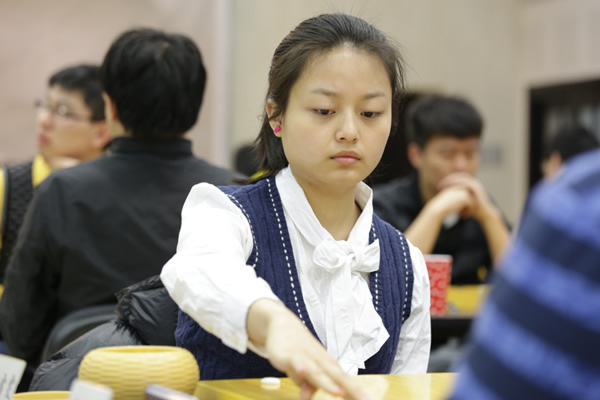 图文名人战本选赛棋院打响业余女将杜雪雯