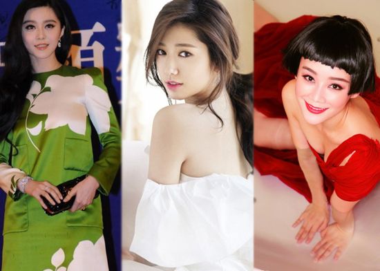 杨颖妖艳宋慧乔淡如菊 女星争做春天里的花姑娘(组图)