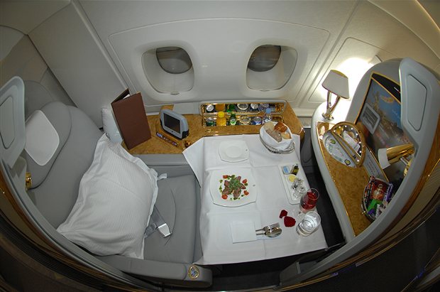 体验阿联酋航空A380头等舱-品质频道