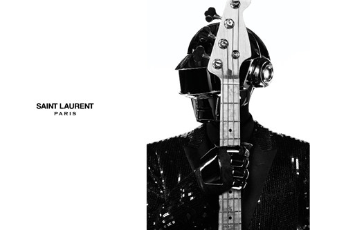 Saint+Laurent+Paris与Daft+Punk合作