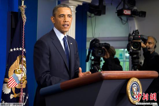 奥巴马再发声明 正式定性波士顿爆炸为恐怖袭击