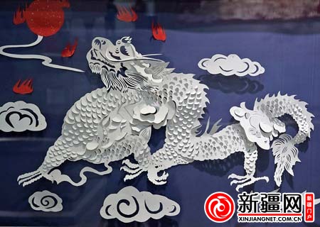 全家福剪纸作品