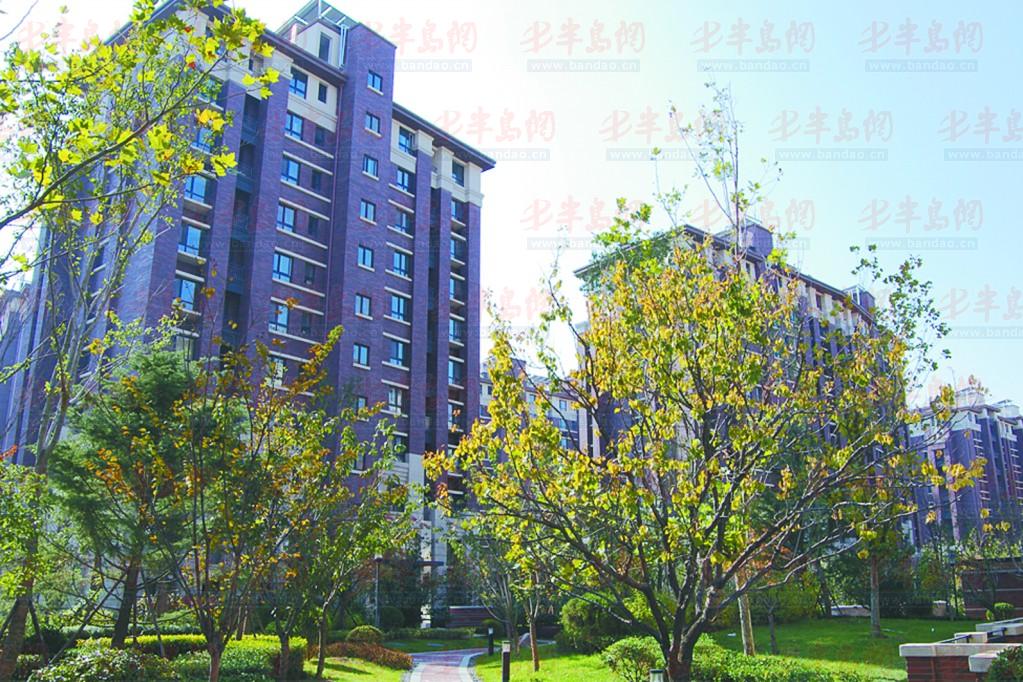 万科城市花园外景.