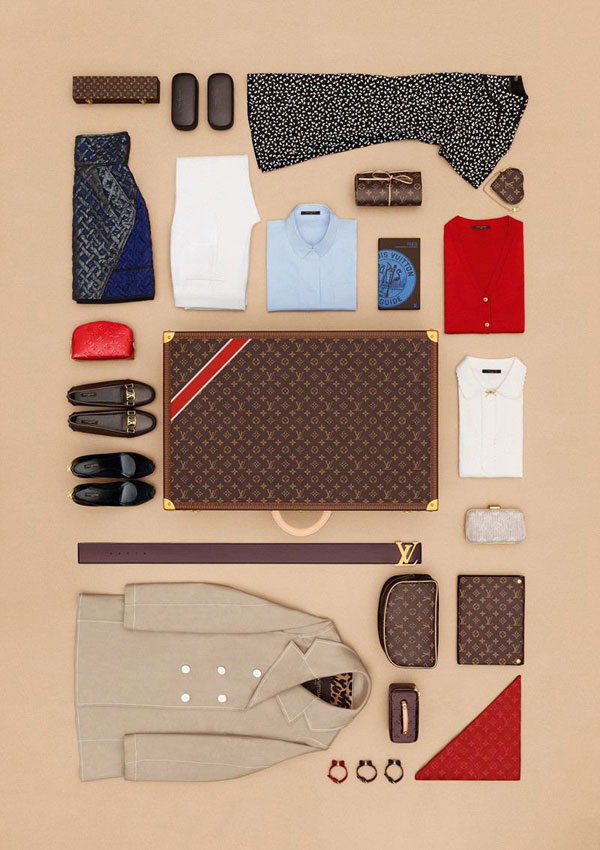 Louis Vuitton 路易威登行李打包的艺术
