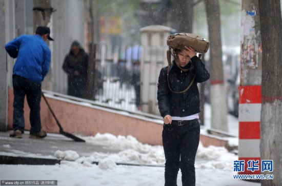 中国春如四季:太原降雪 杭州气温创最高