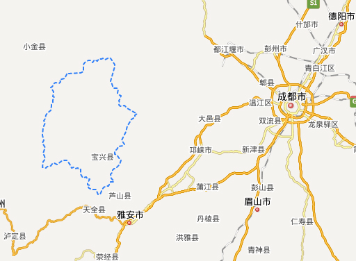宝兴灾情严重 全县食品仅能维持今明两天(图)