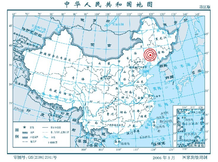 中国地震台网正式测定:04月22日17时11分在内蒙古自治区通辽市科尔沁图片