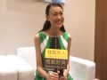 2013年上海国际车展名模 秦舒培接受采访