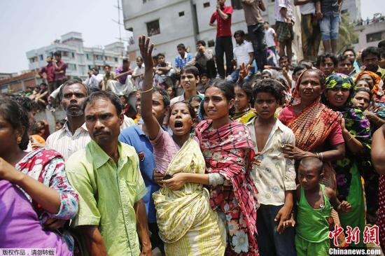 孟加拉大楼倒塌事故已致175人死亡 千余人受伤