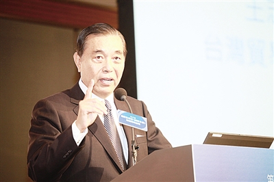 台湾贸易中心董事长王志刚:发挥优势密切合作