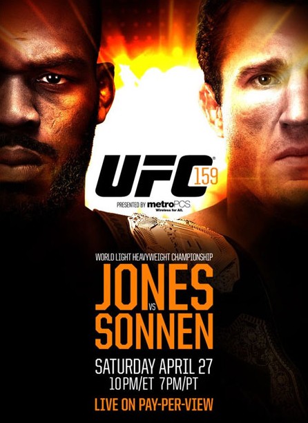 UFC159 琼斯 VS 松恩