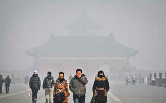 北京雾霾,吓走多少外国人(图)