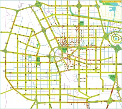 郑州市区电子眼分布地图图片