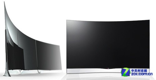 柔性显示技术 LG弯曲OLED电视六月开卖(图)