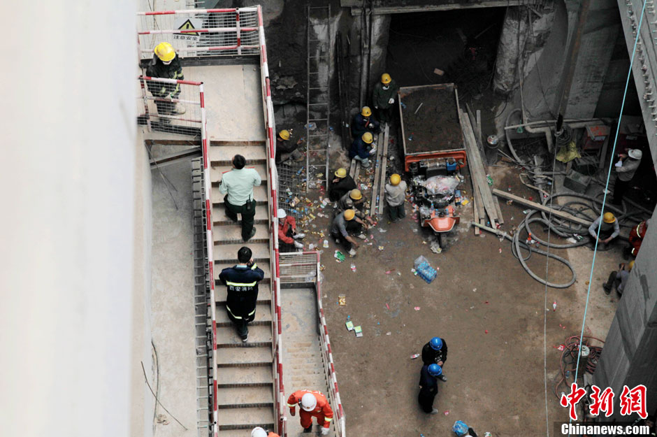 西安地铁工地塌方事故造成5人遇难 涉嫌未批先