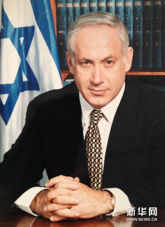 当日,以色列总理本雅明·内塔尼亚胡一行乘专机抵沪访问.