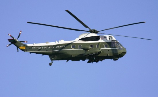 组图:美国总统直升机队MV-22亮相