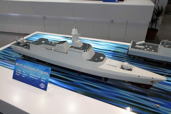 中国新外贸型隐身护卫舰曝光 火力配置强大