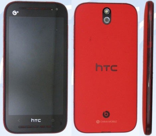 4.5寸屏双卡双待 HTC 608T曝光