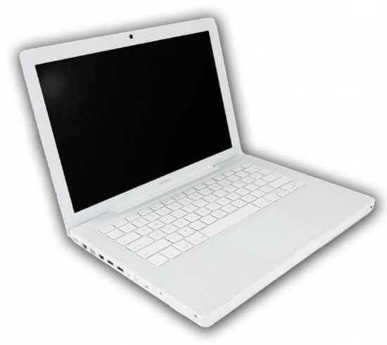 白色经典款macbook 2006