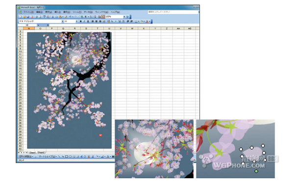 效果拔群!日本73岁老人用Excel作画(组图)