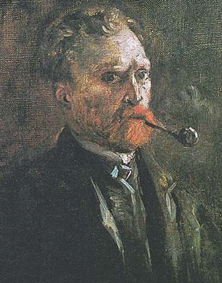 Self-Portrait with Pipe, 1886 Paris