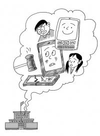 中小学生上学带手机到底该堵还是疏?(图)