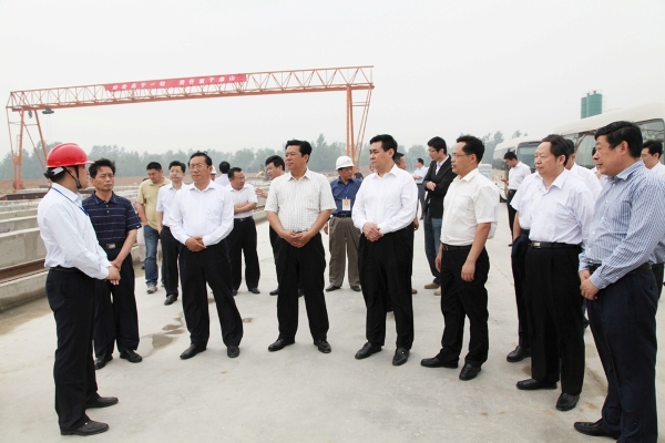 [山东]张传亭厅长出席德商高速聊城至夏津段建设动员大会(图)