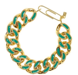 AURLIE BIDERMANN Waikiki 搪瓷镀金手链