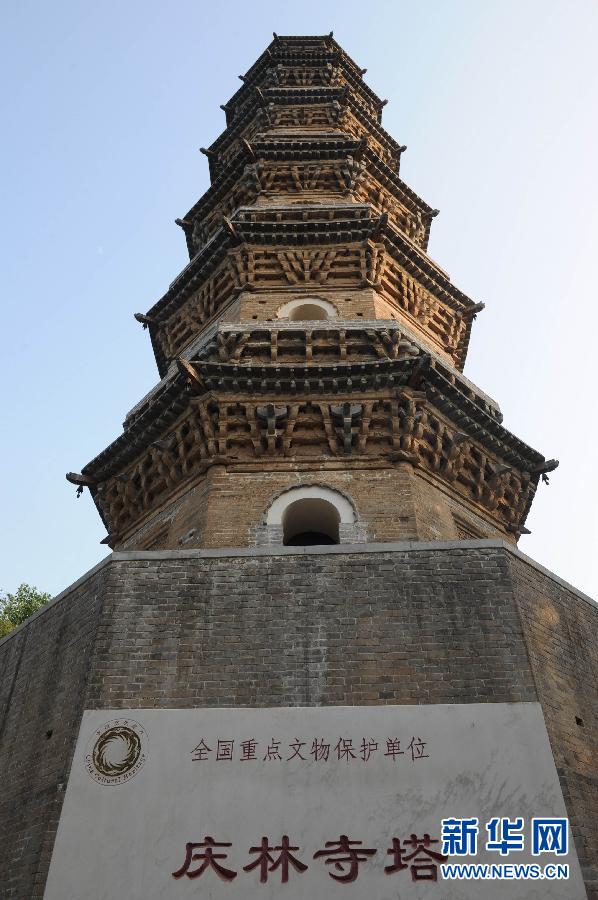 河北故城千年古塔修缮完成(组图)