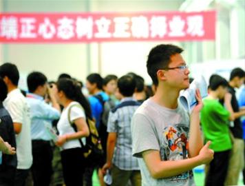 国企仍是首选 有应届生称就业民企是权宜之计(图)