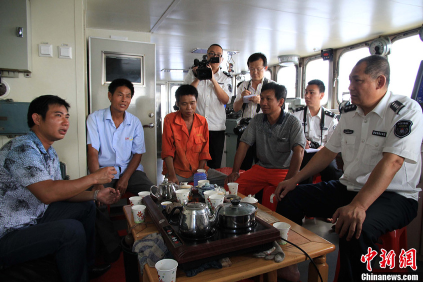 南沙见闻:探访中国渔政311船(高清组图)