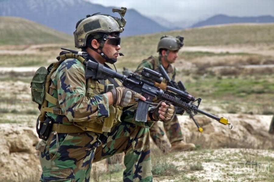 阿富汗特种部队装备优良 将单独清剿塔利班