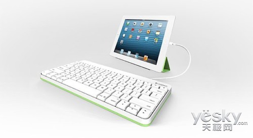 罗技为iPad推出有线键盘外设