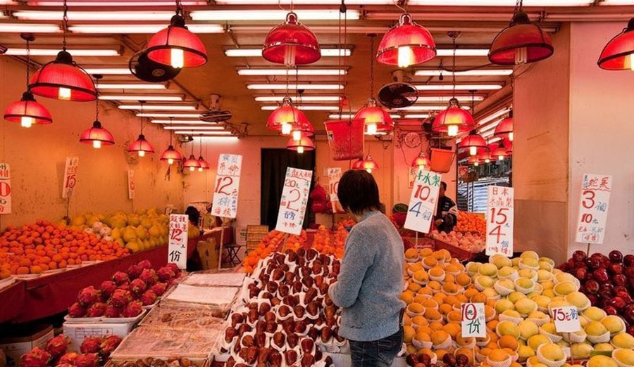 让外国人胆怯的香港菜市场(组图)