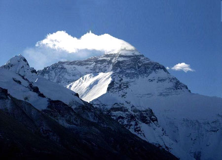 珠穆朗玛峰（资料图）