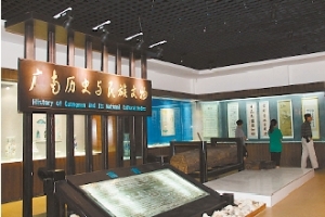 广南民族博物馆展厅一角; 广南民博馆跻身(图)-财频道-手机
