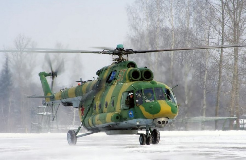 俄国防部米-8直升机被禁飞 不含总统专机(图)