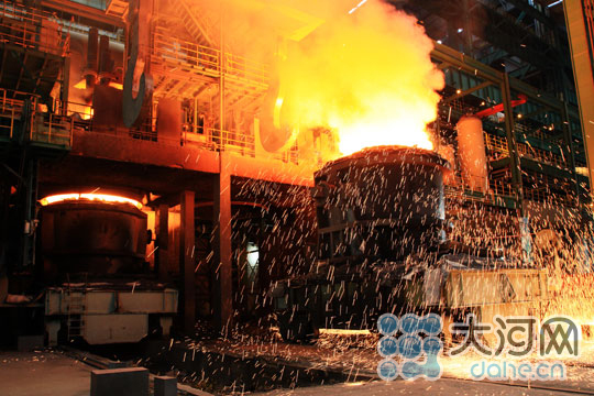 组图:首钢京唐公司5500立方米高炉居全国第二