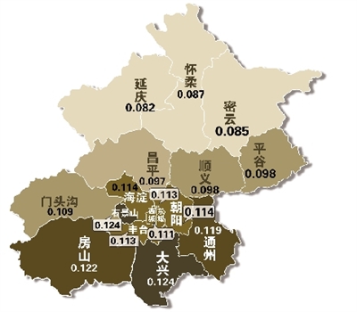 各区县空气中二氧化硫,二氧化氮的平均浓度值均达到国家二级标准,昌平图片