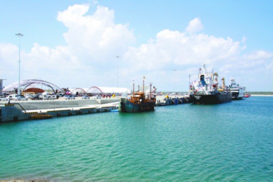 汉班托特港承载斯里兰卡发展希望。