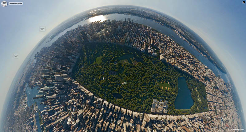 全球十大城市震撼航拍3D全景图 神秘奇幻